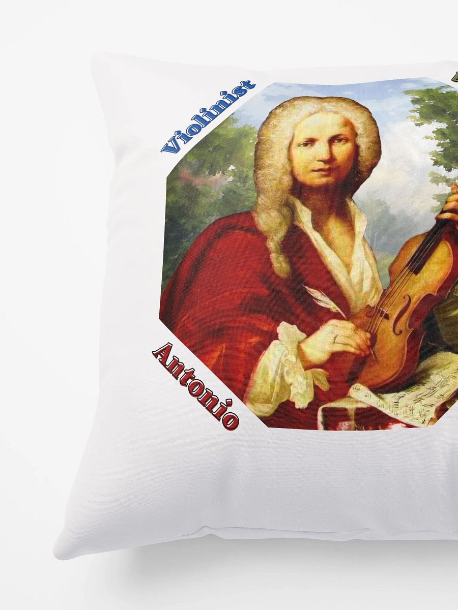 Antonio Vivaldi - Violinist Virtuoso | Pillow product image (3)