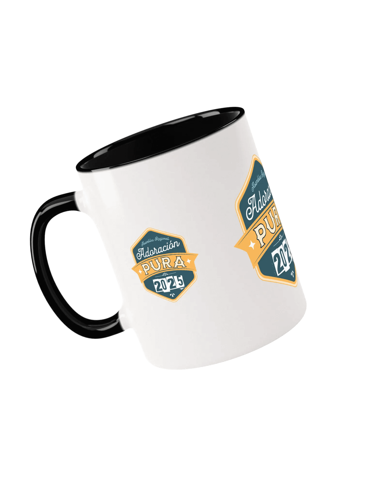 Taza JW Asamblea 2025 | Diseño “Adoración Pura” | Interior Colorido product image (3)