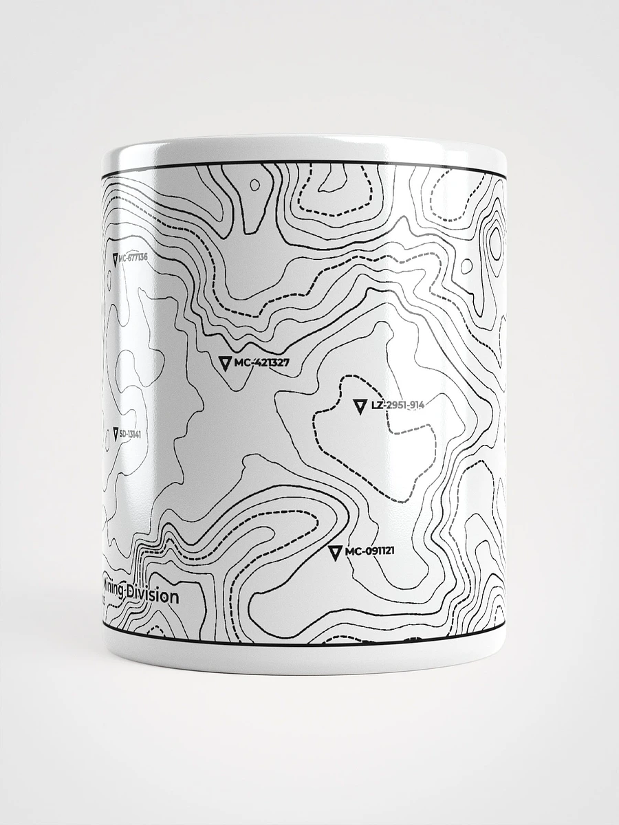 Topographic Mug - White product image (5)