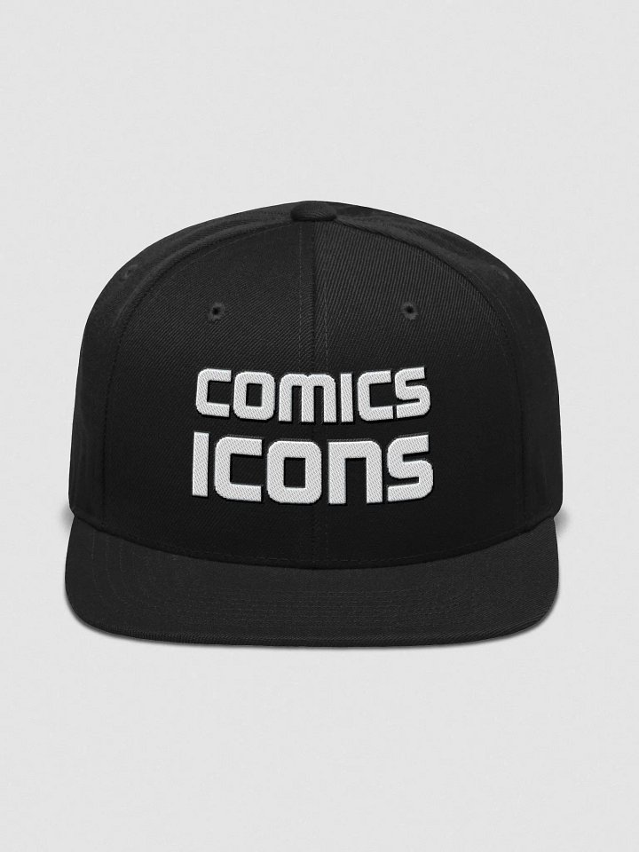 Iconic White Logo Snapback Cap product image (2)