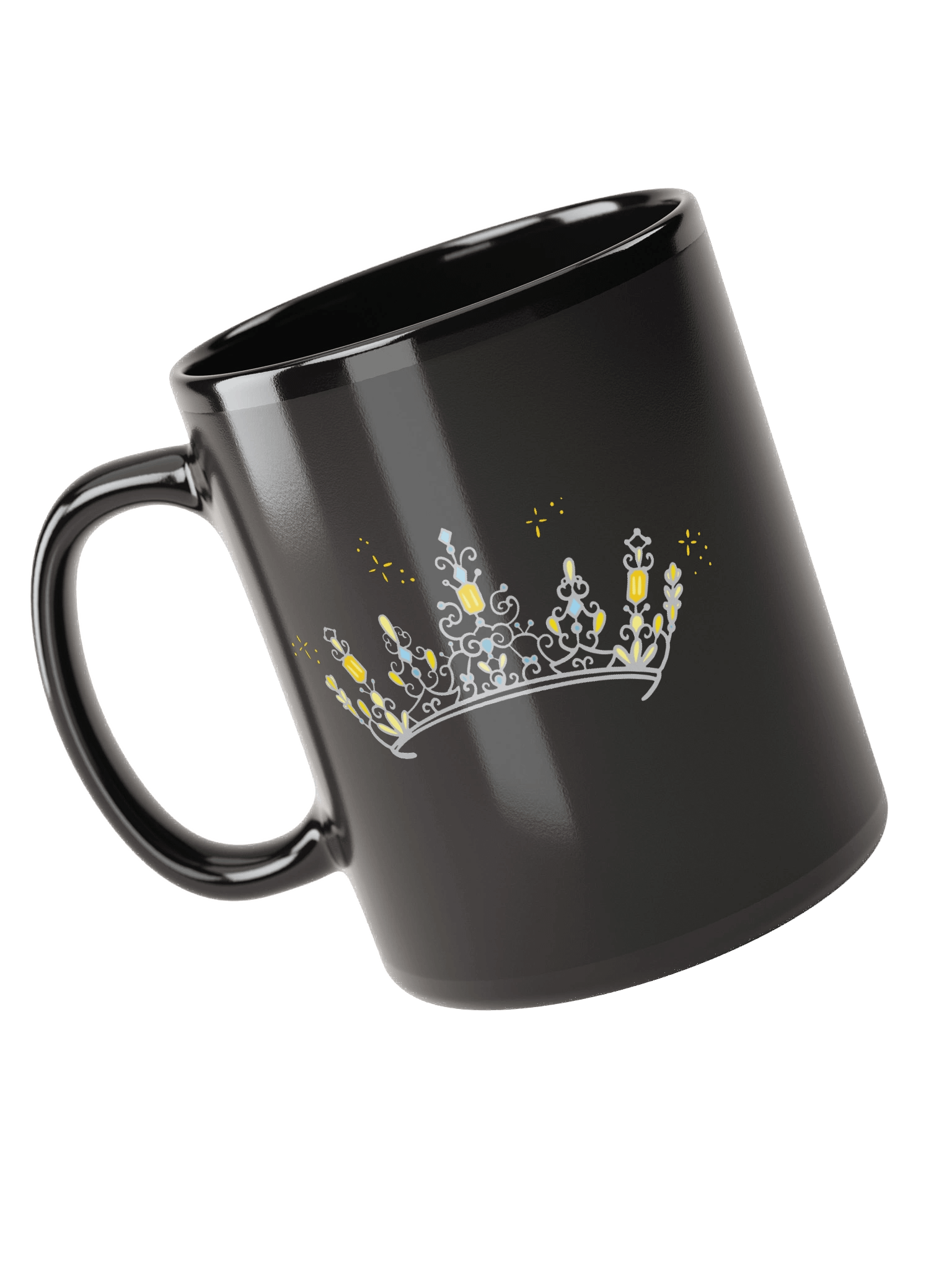 Crown Black Mug product image (3)