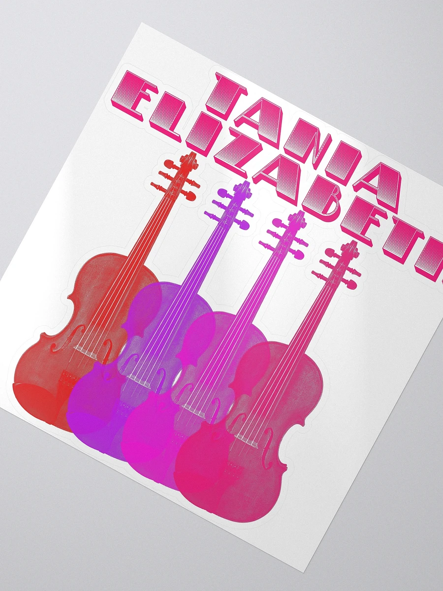 4 Fiddles Sticker - Purple product image (2)