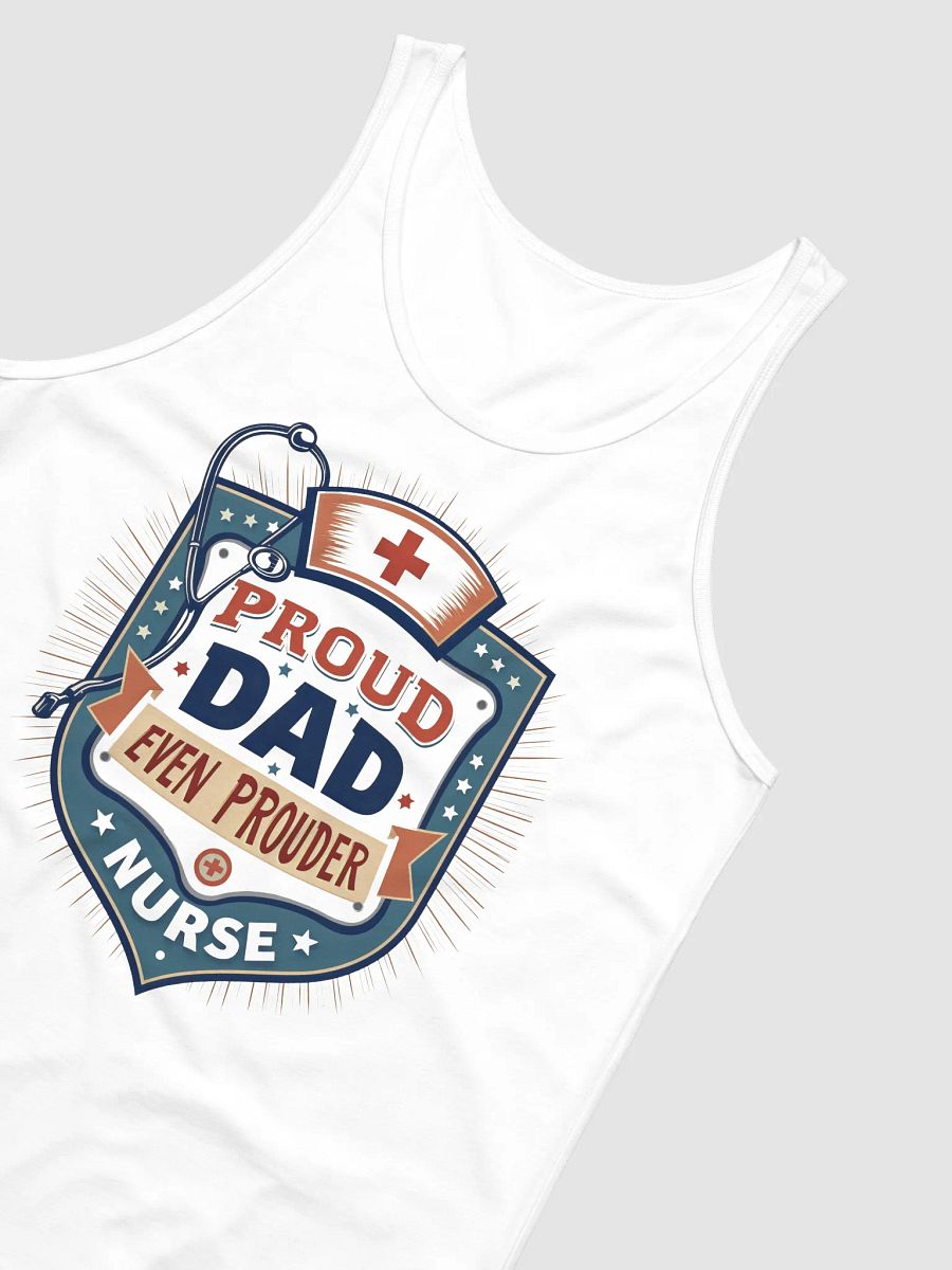 Proud Nurse Dad Shield Tank product image (11)