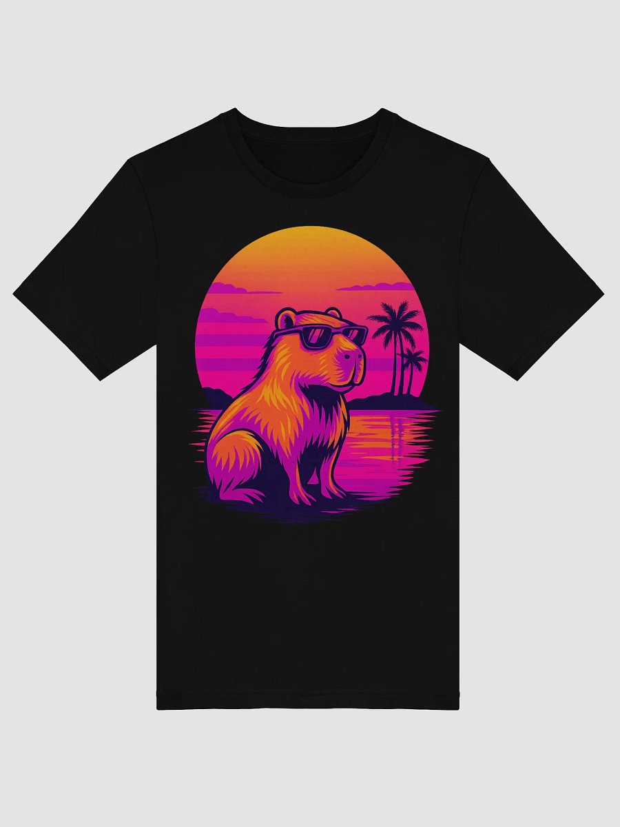 Retro Cool Capi Soft T-Shirt product image (5)