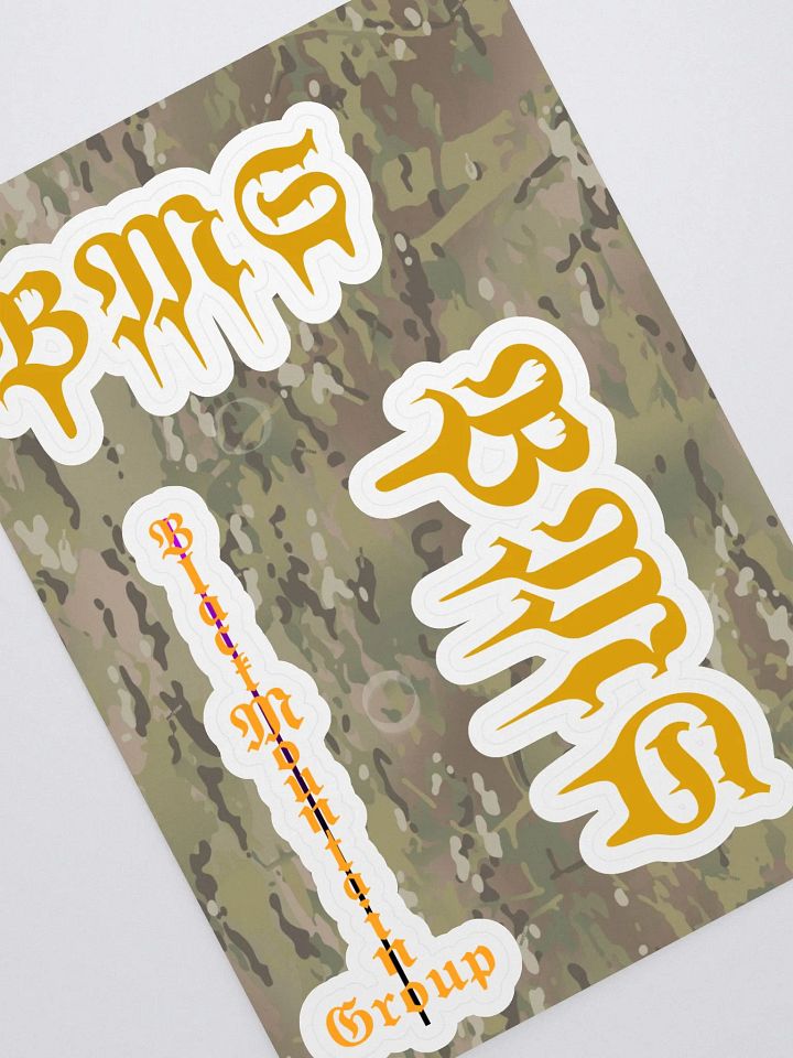 BMG Sticker Sheet product image (1)