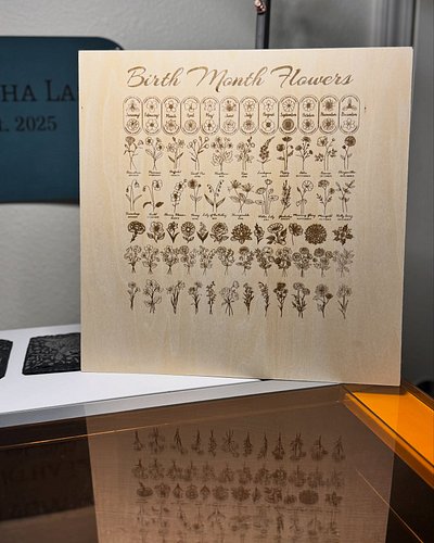 When you love engraving, why not just create engravings of the engravings you offer so people can pick their engravings from ...