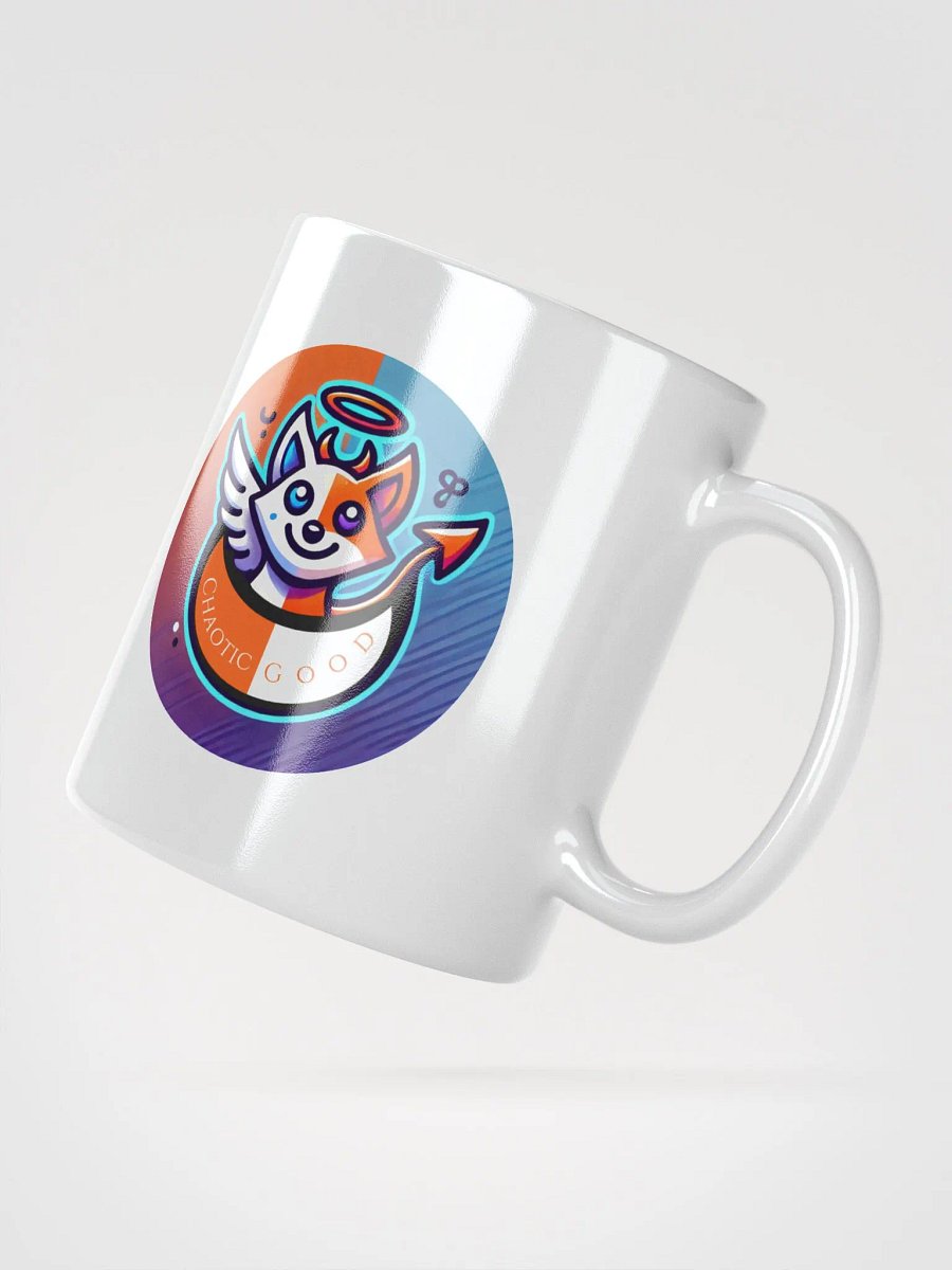 Chaotic Good Stories That Don't Sit Still Logo Mug product image (4)