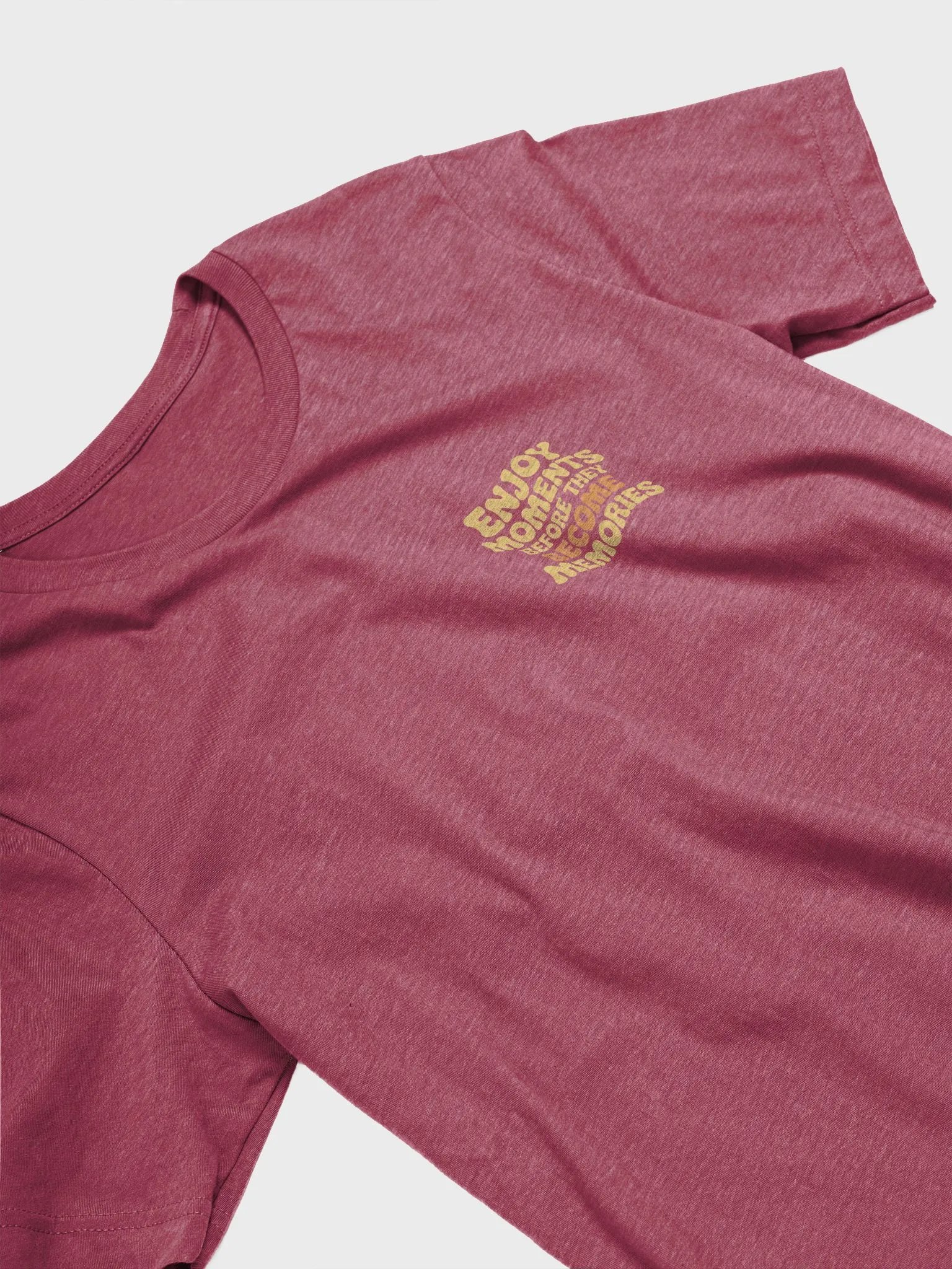 Enjoy Moments Before They Become Memories Gradient T-Shirt product image (24)