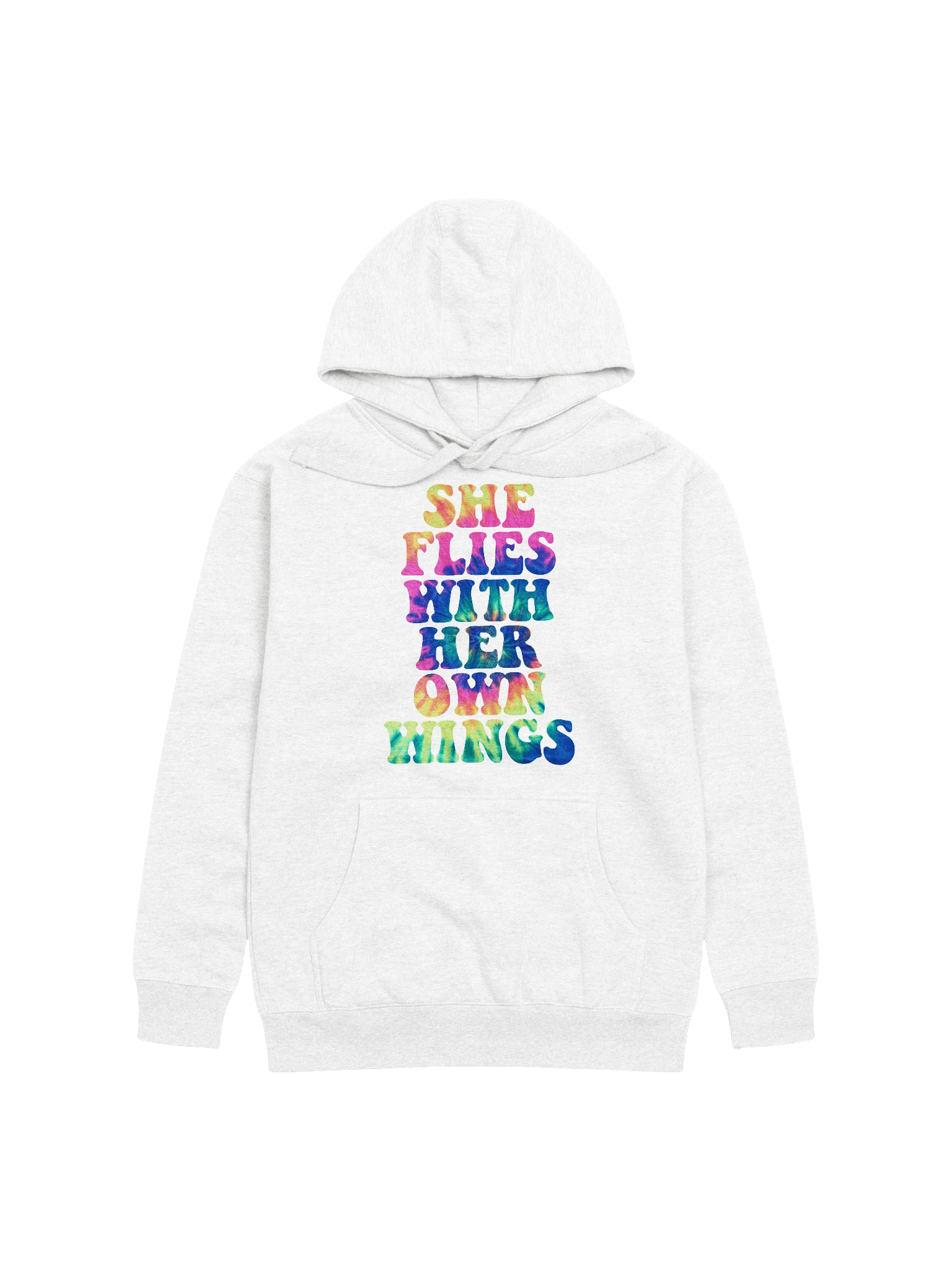 She Flies Tie Dye Hoodie product image (1)