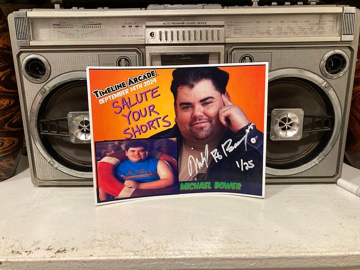 EVENT EXCLUSIVE DESIGNS: Autographed Michael Ray Bower TimeLine Arcade Event 9/14/24 Photo LIMITED product image (1)