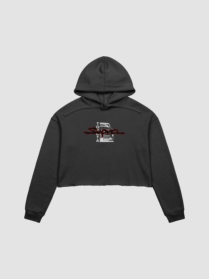 (JDM Wrld) Toyota Supra Cropped Hoodie product image (2)