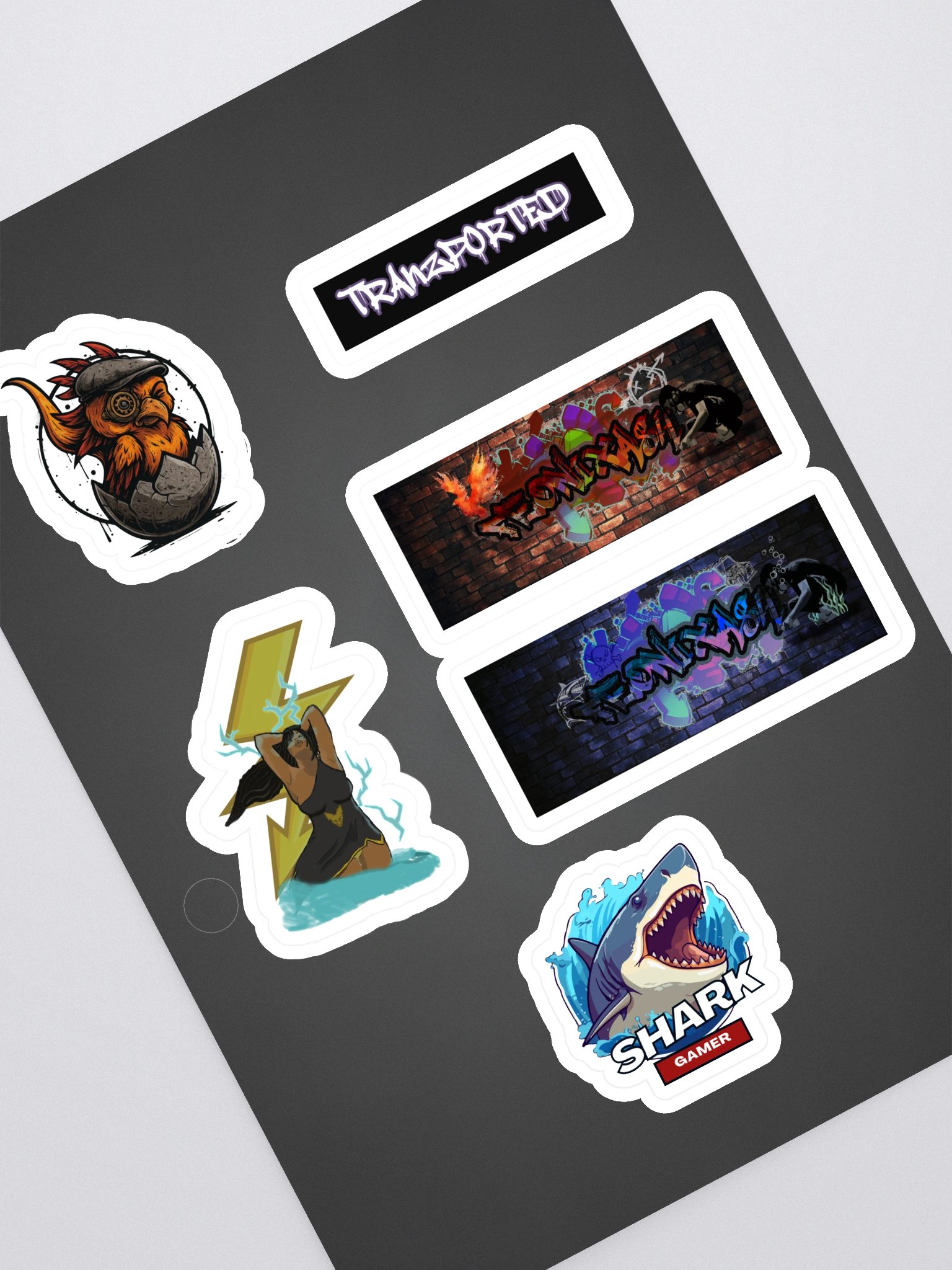 “Stick With It” — Kiss Cut Sticker Sheet product image (1)