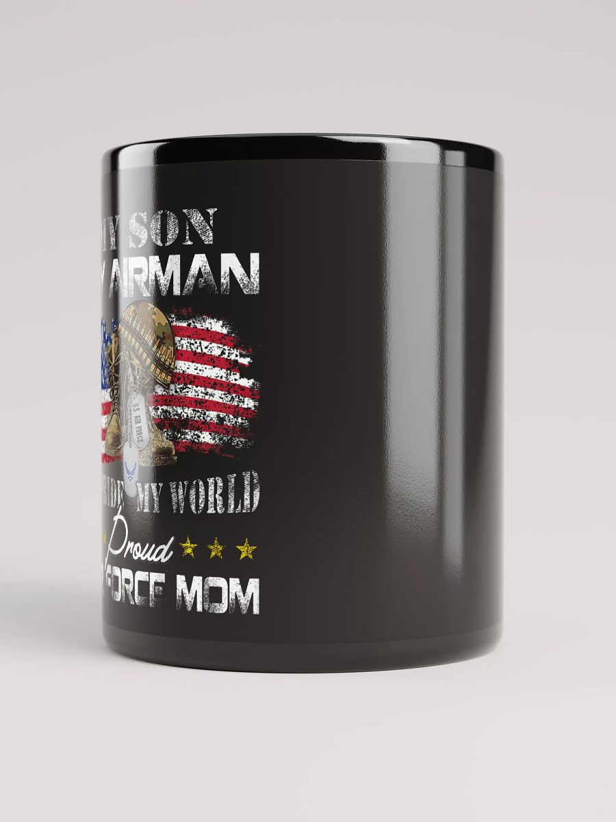 Proud Air Force Mom - Black Mug product image (3)