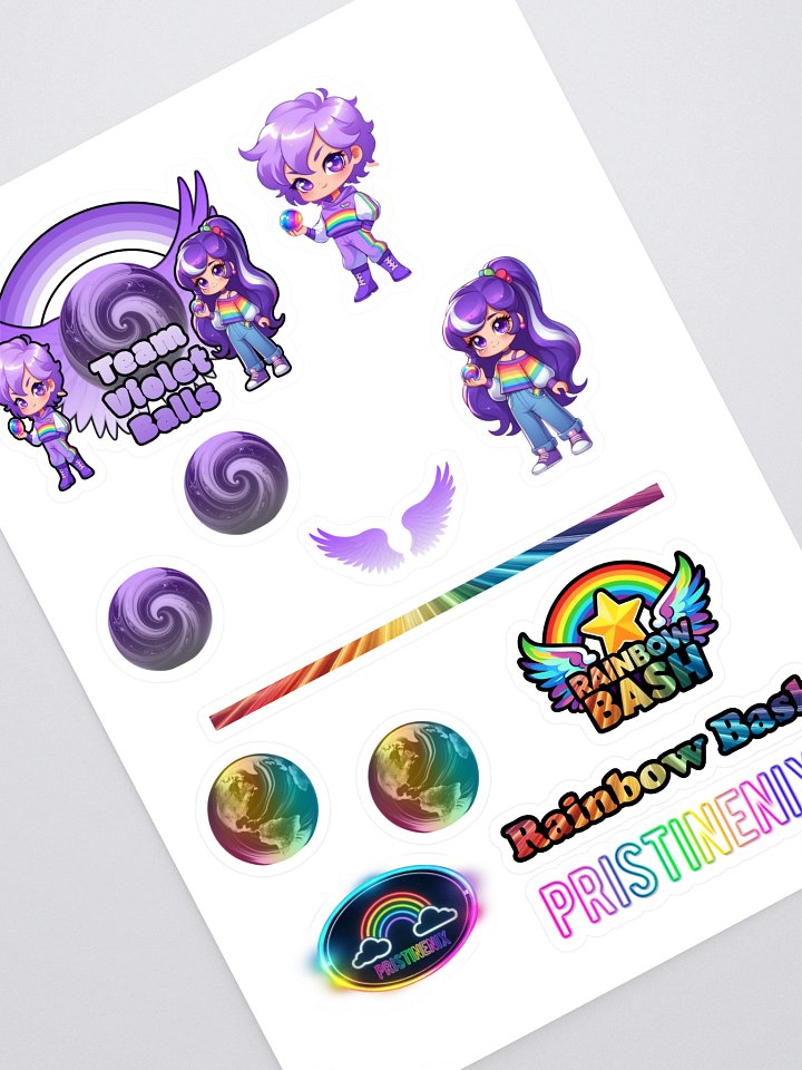 Team Violet Stickers product image (1)