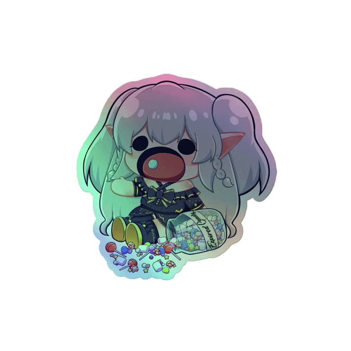 Gremlin Sticker (Holographic Finish) product image (2)