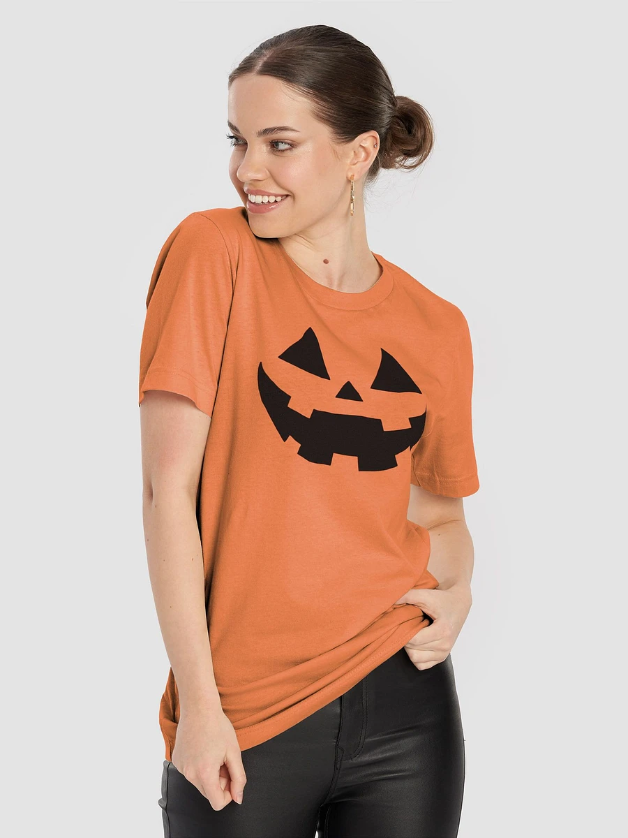 Spooky Jack-O'-Lantern Face T-Shirt product image (8)