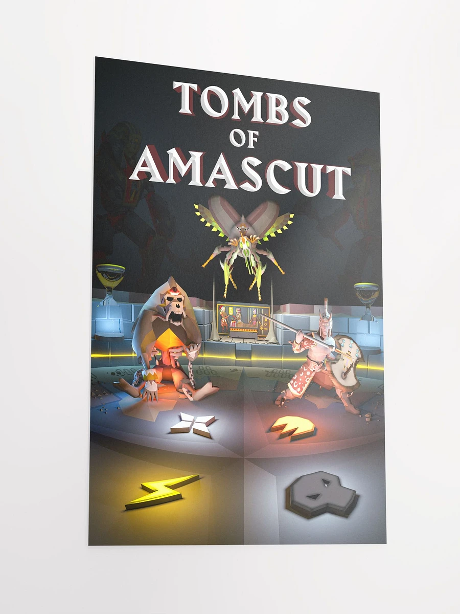 Tombs of Amascut | Enhanced Matte 3D OSRS Poster product image (3)