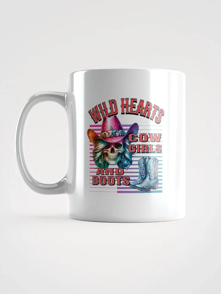Wild Hearts Cowgirl And Boots Mug product image (1)