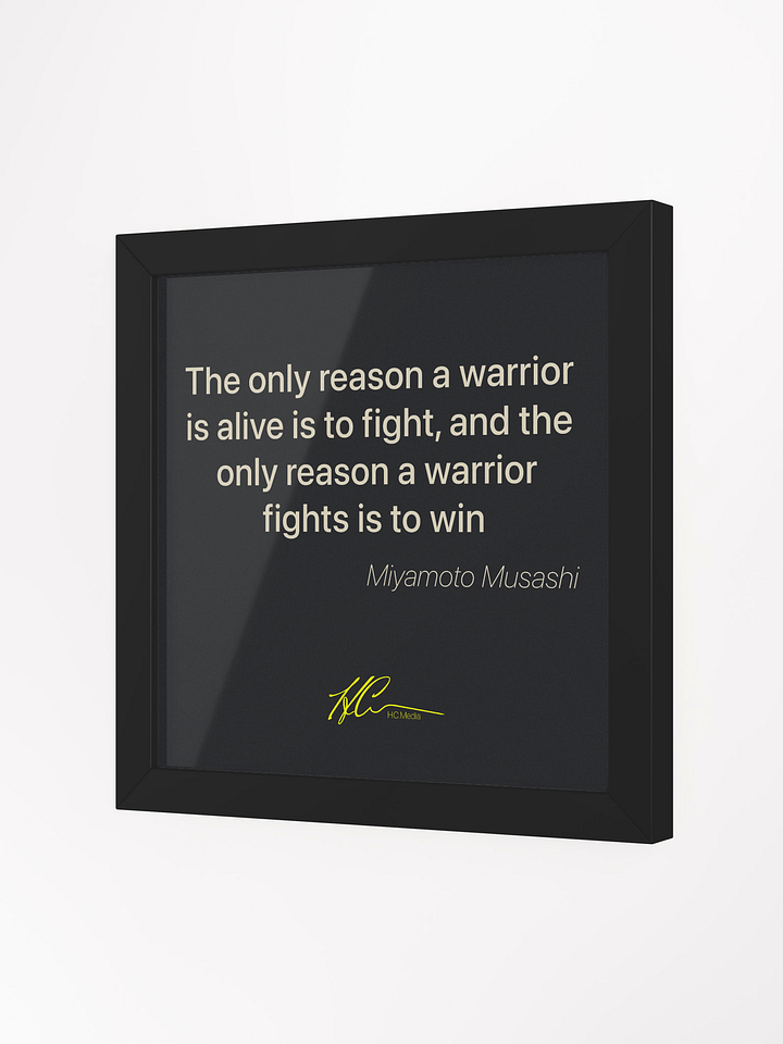Miyamoto Musashi Q7 - Framed Poster product image (2)