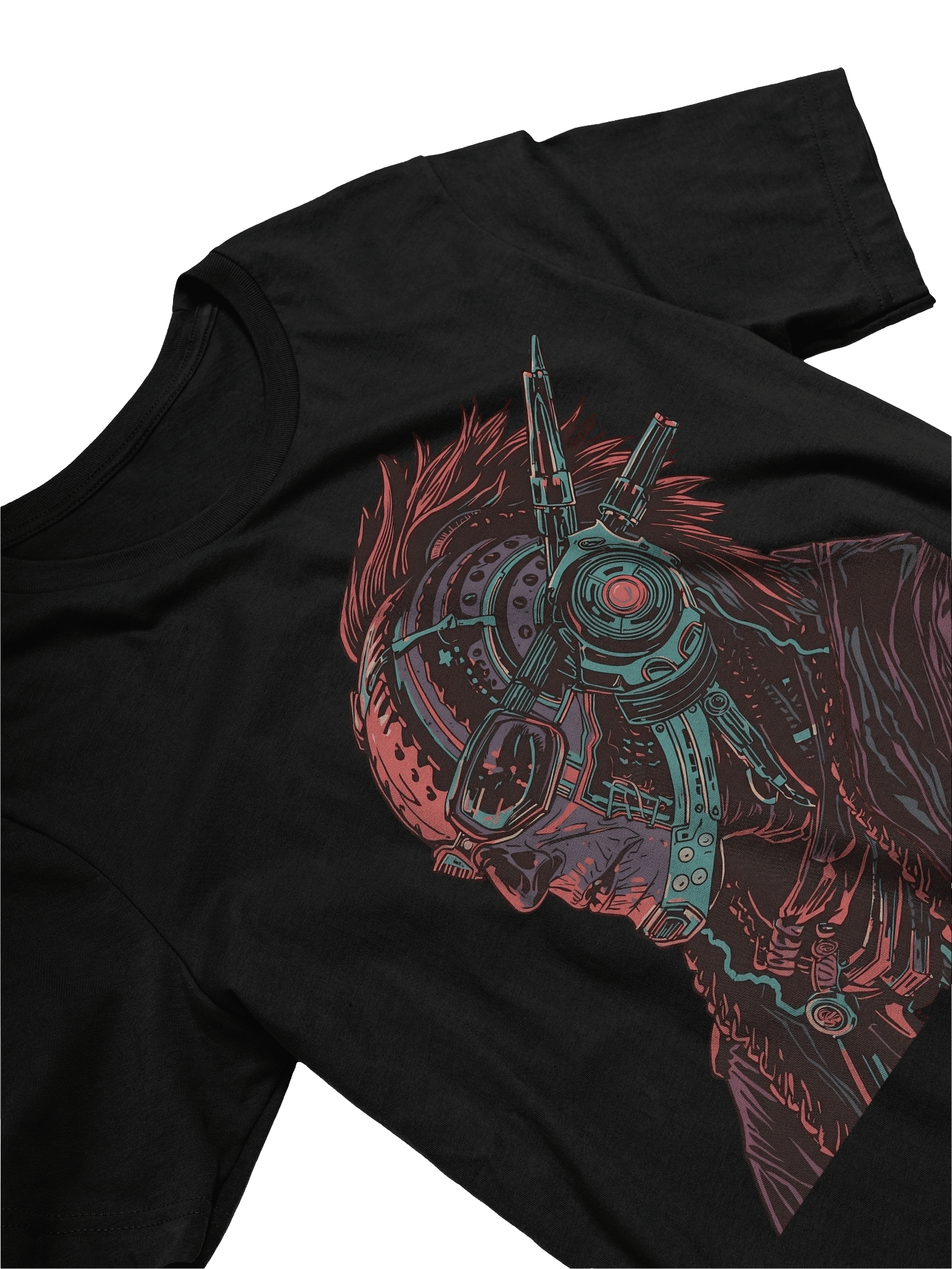 Cyberpunk Rider Lightweight T-Shirt product image (2)