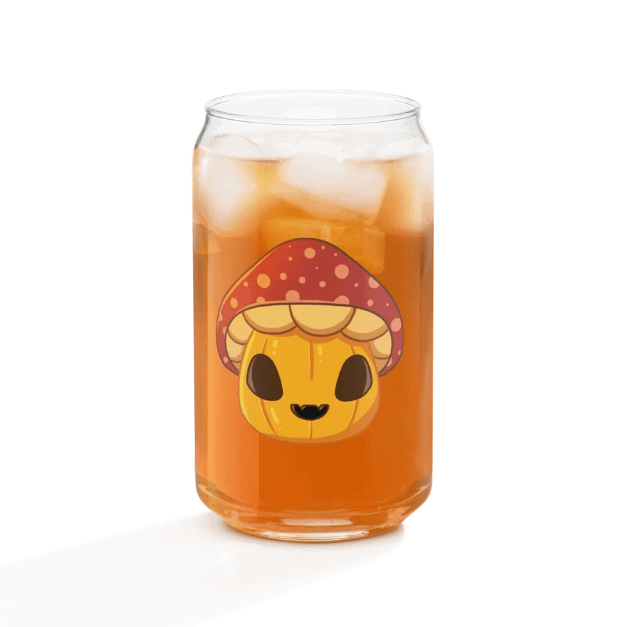 Mushie Pumpkin Can-Shaped Glass product image (6)