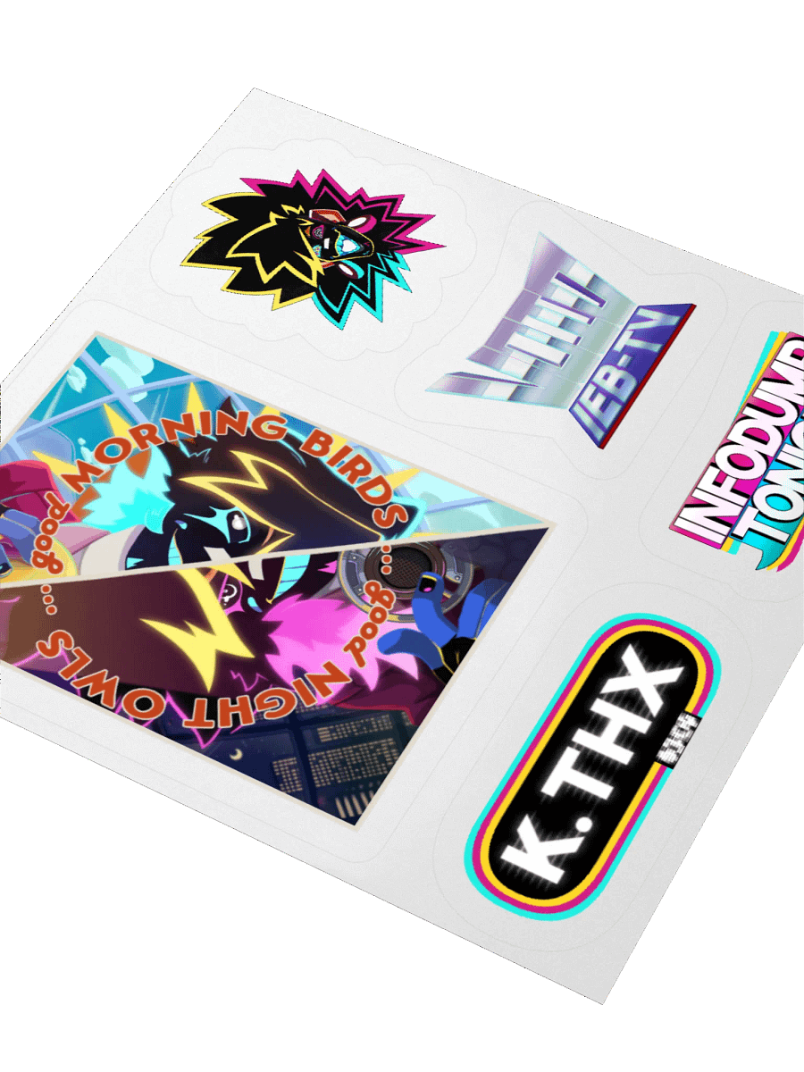 Talk Show Sticker Set product image (9)