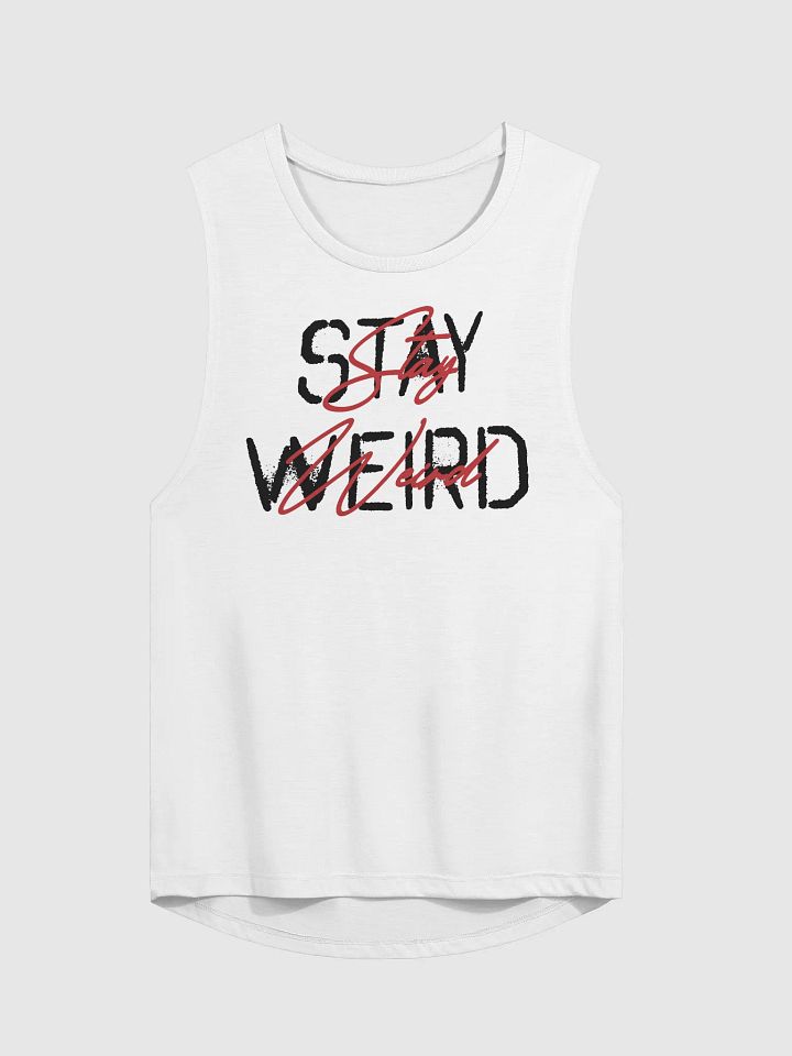 Stay Weird Flowy Muscle Tank product image (2)