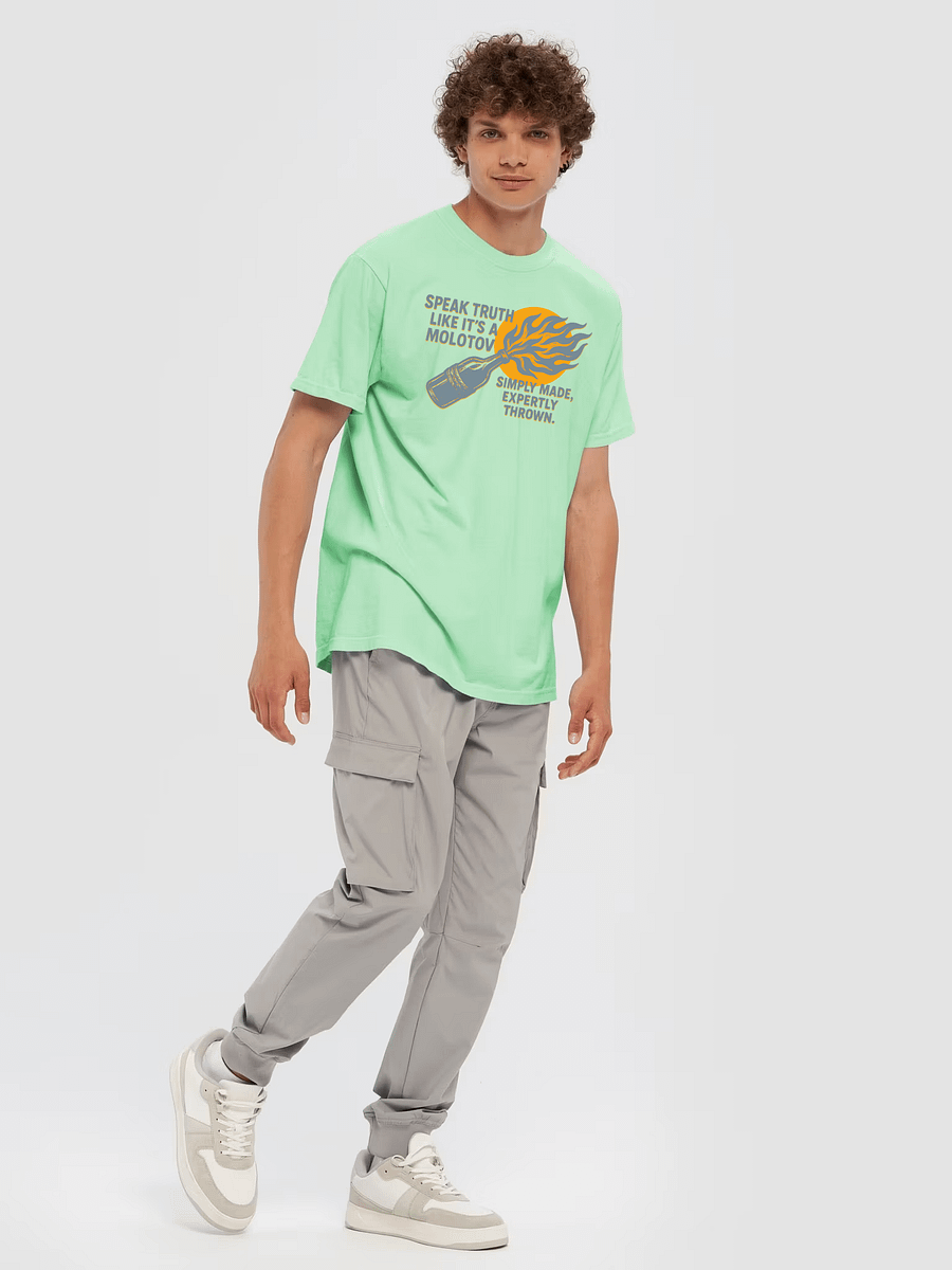 Speak Truth Molotov Cotton Tee product image (5)
