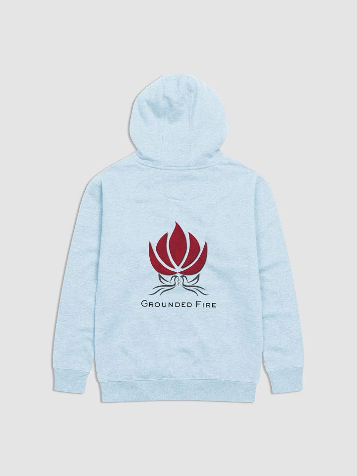 Grounded Fire Logo Hoodie Dark Text product image (19)