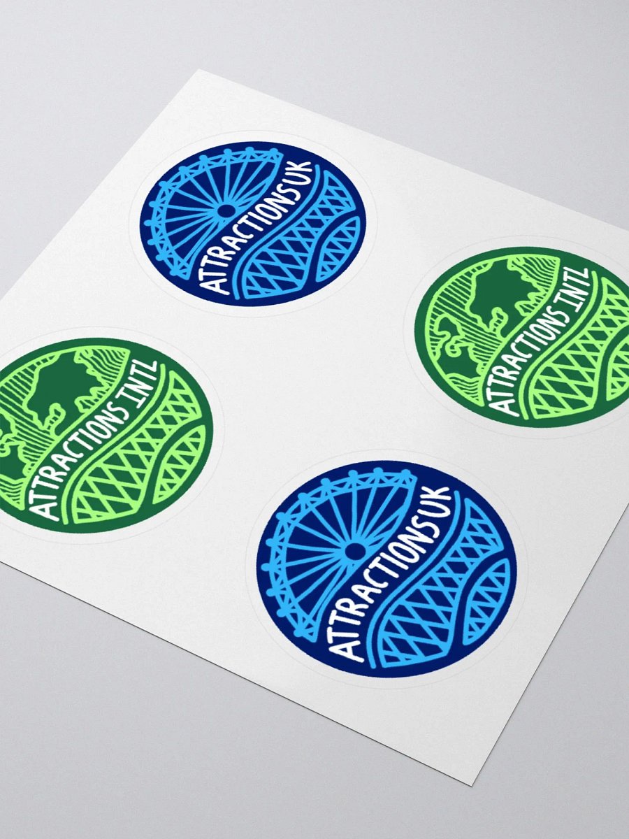 Attractions Logo Stickers product image (3)
