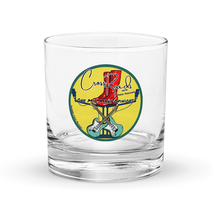 CrossRoads Interviews Drink Glass by Marie Shadows product image (1)