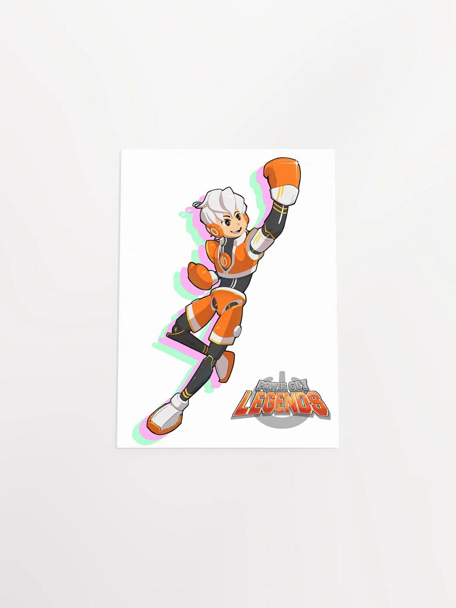 Power Guy Legends Matte Poster Print White Ver. product image (4)