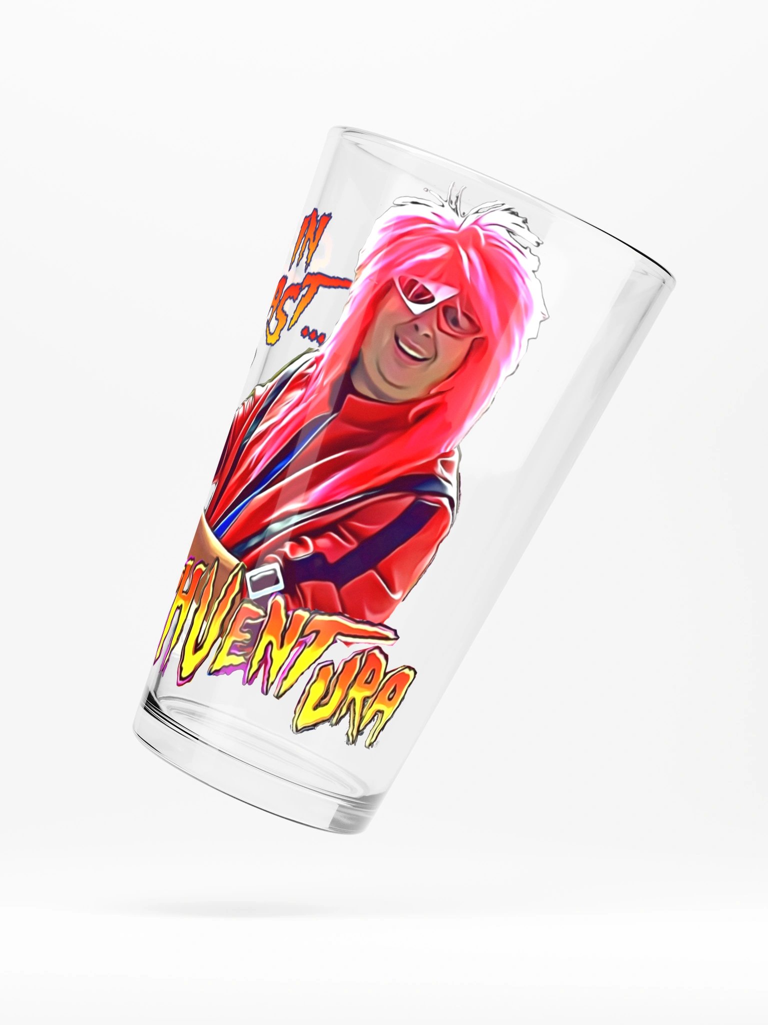 Smash Ventura's Catch Phrase Shaker Pint Glass product image (5)