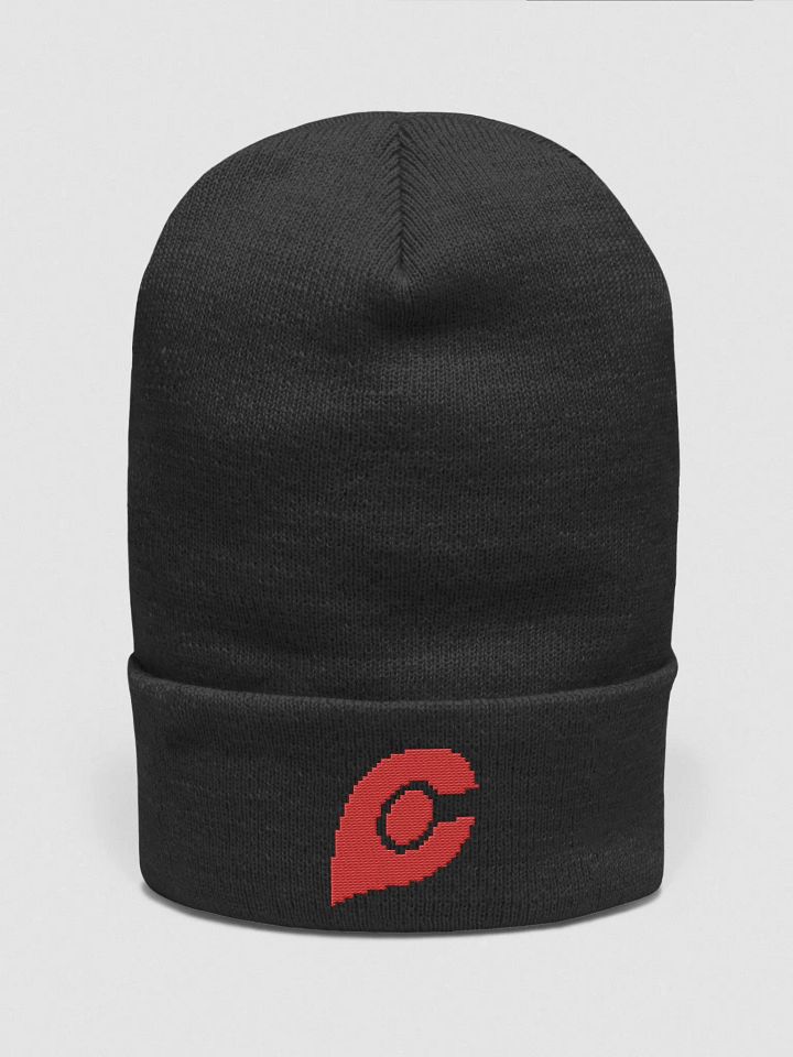 Cypher Logomark Beanie (Orange Embroidered) product image (1)