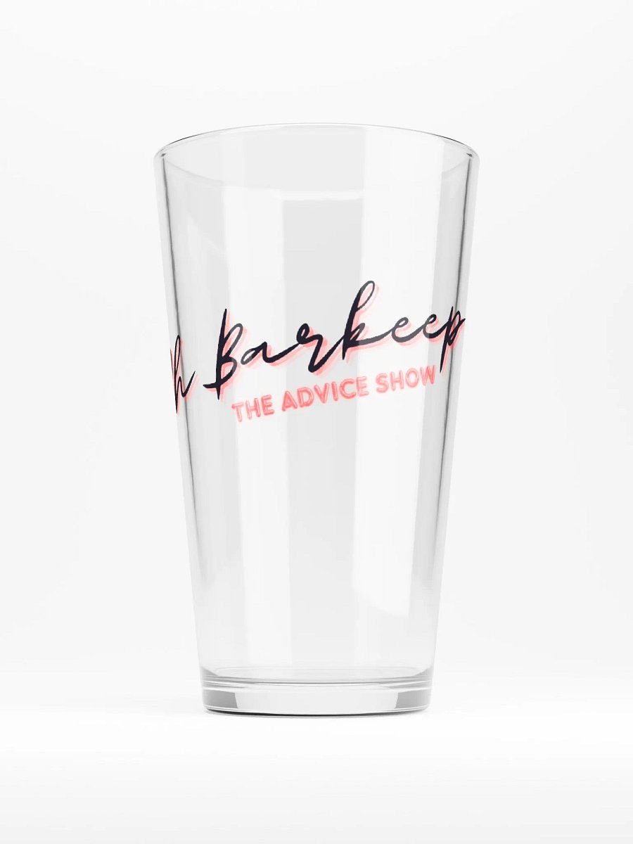 Oh Barkeep! Pint Glass product image (1)