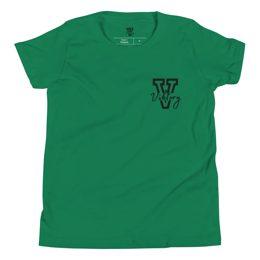Kids Shirt Green (black logo) product image (2)