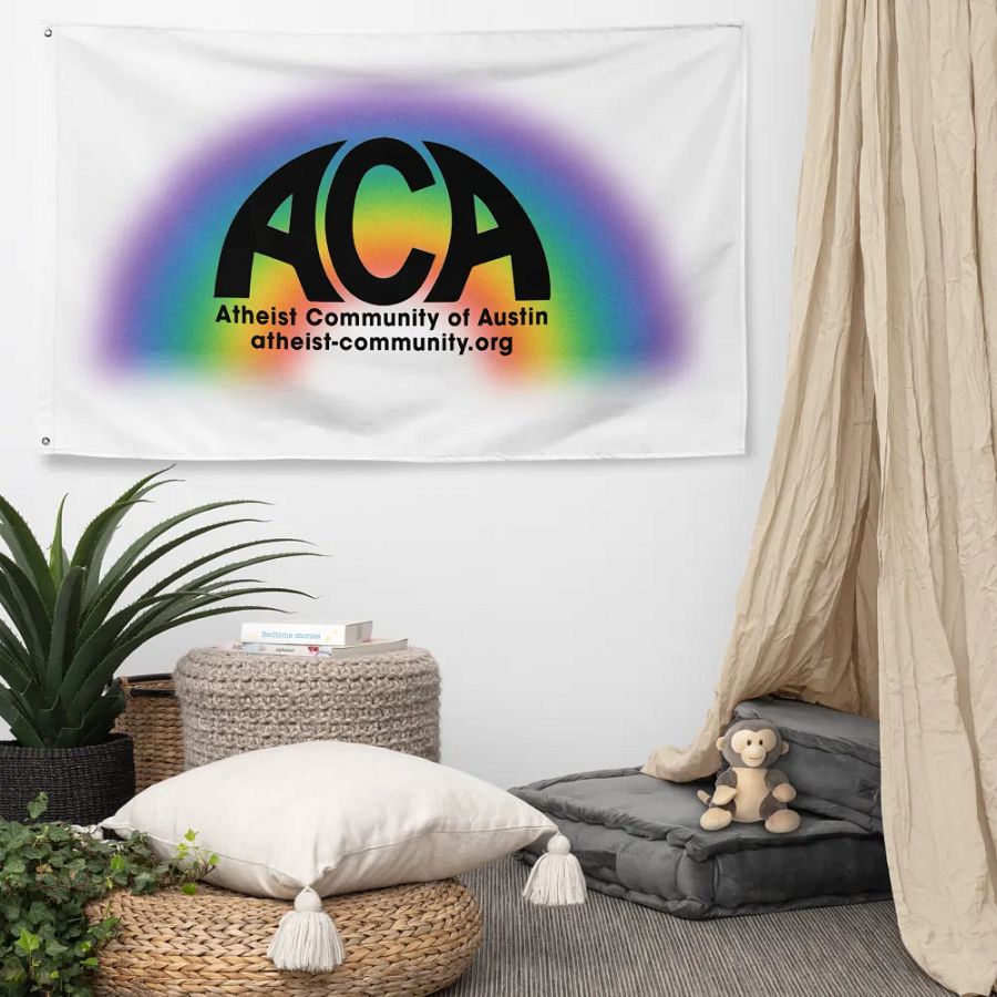 The Atheist Community of Austin Flag product image (5)