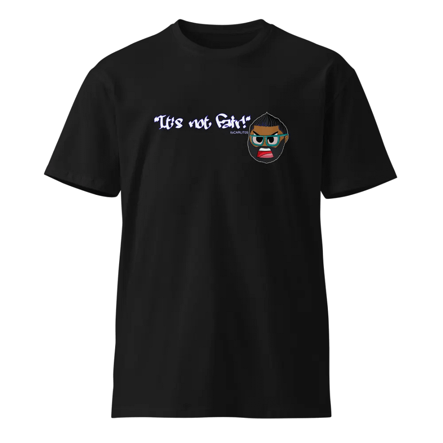 "It's not fair" Unisex Shirt (Dark) product image (1)