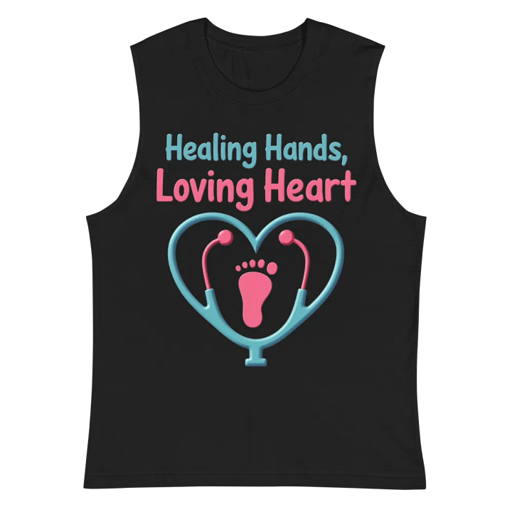 Healing Hearts Muscle Tank product image (3)