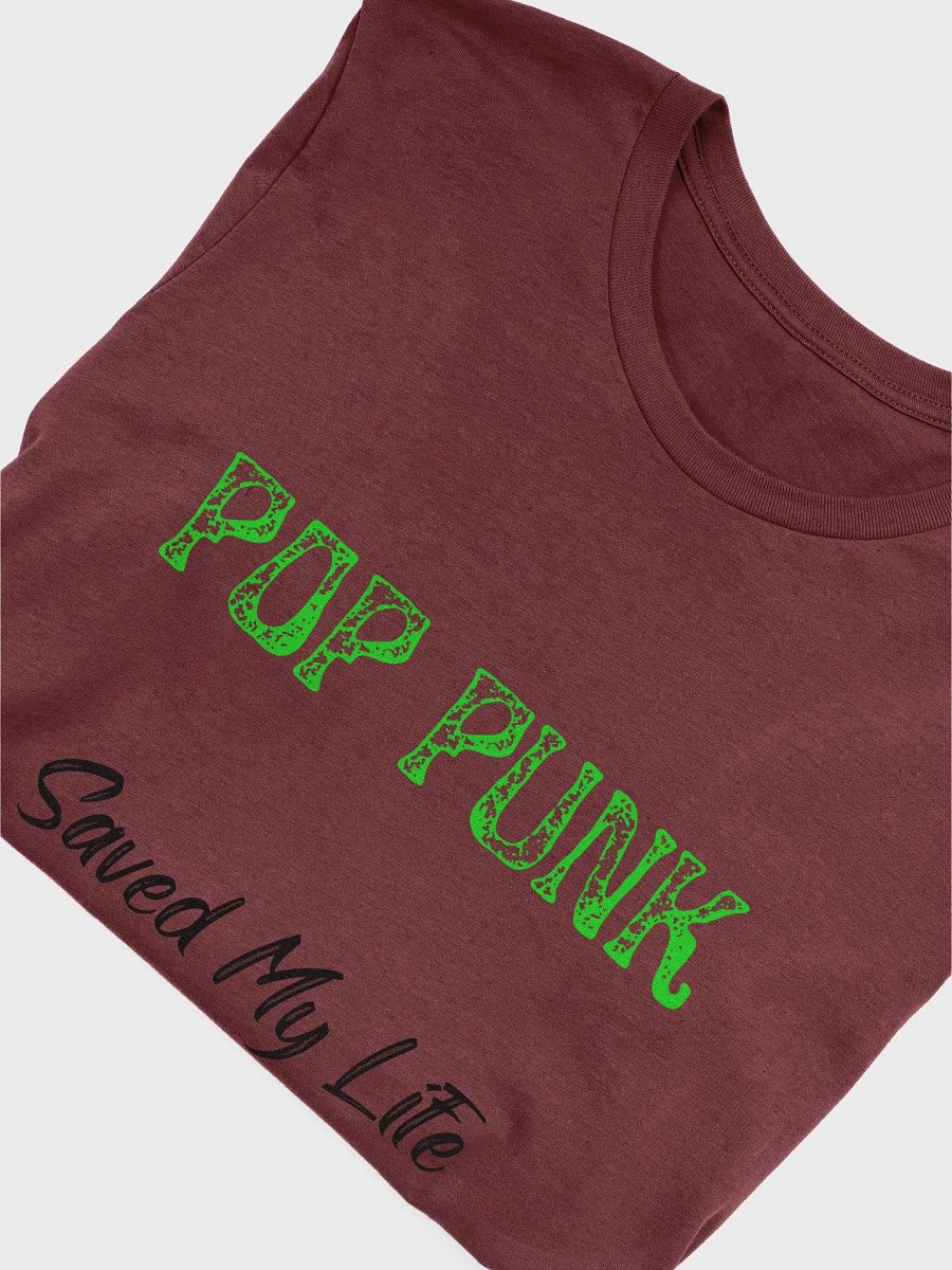 Pop Punk Saved My Life Tee (Black) product image (3)