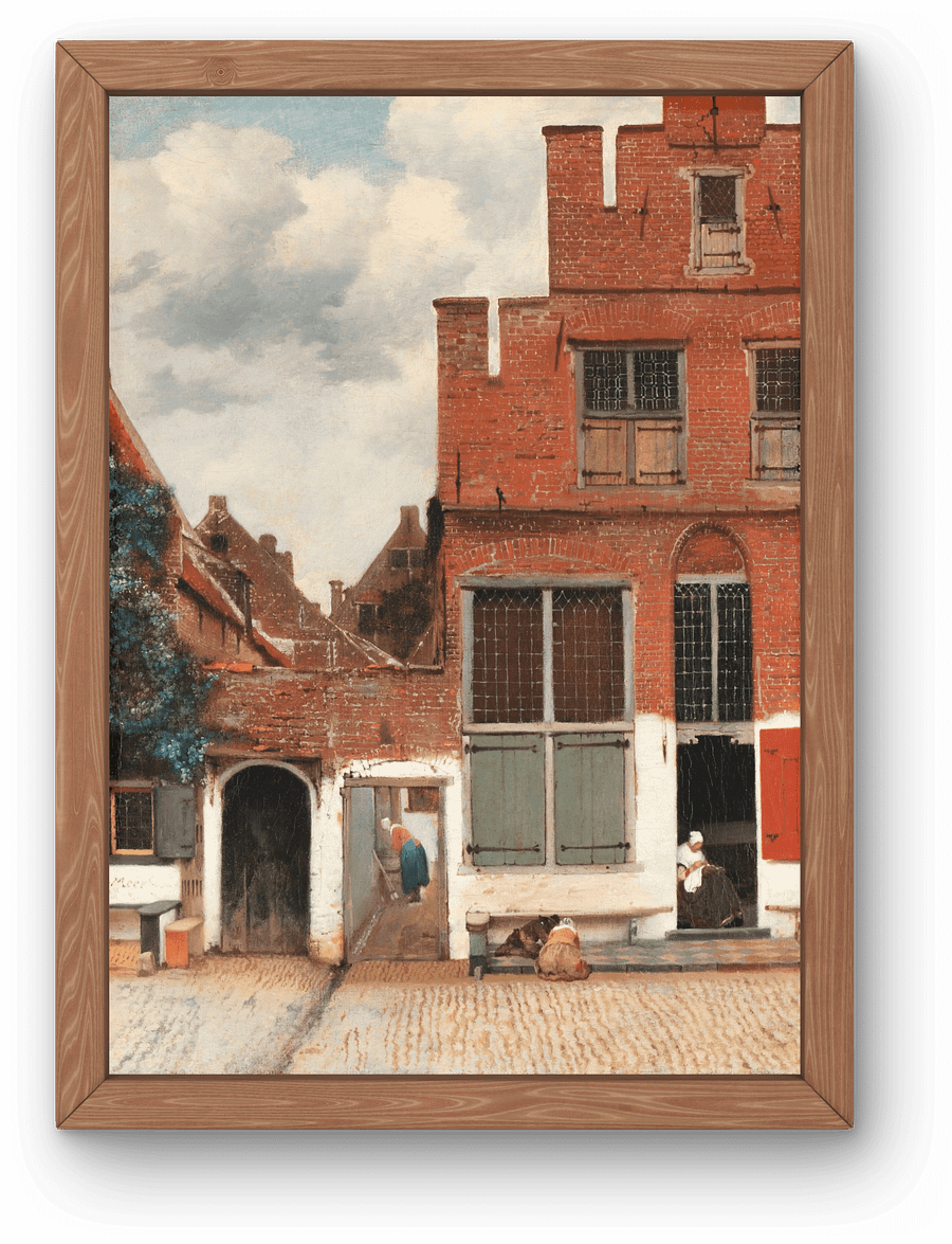 [Digital] The Little Street (ca. 1658) by Johannes Vermeer product image (1)