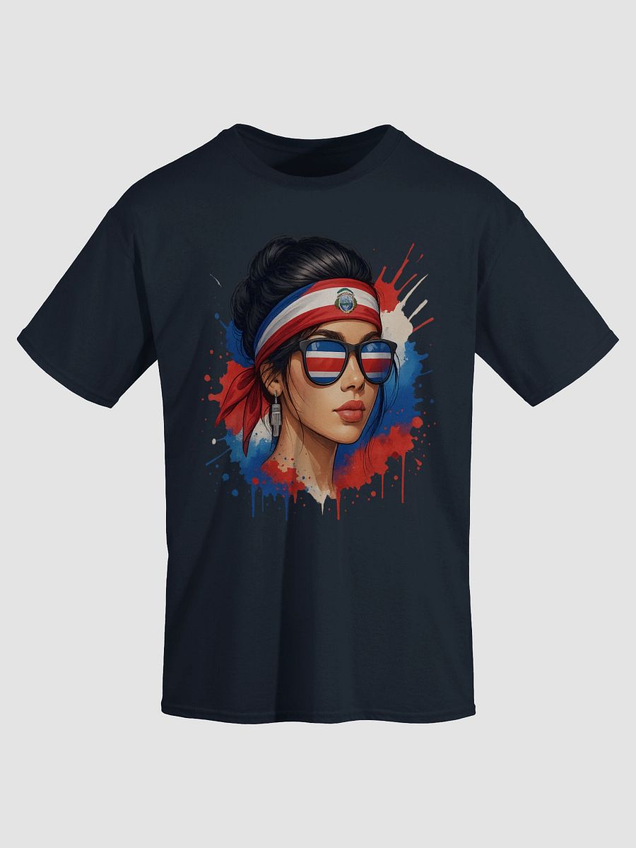 Costa Rica Patriotic Reflection T-Shirt product image (9)