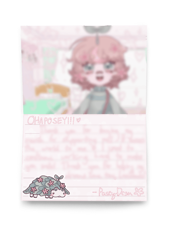 PoseyDesu Message Card product image (4)