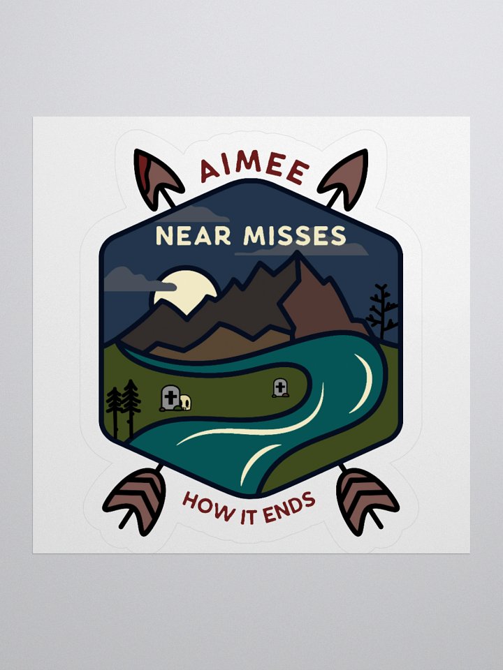 NEAR MISSES, Aimee Sticker product image (1)