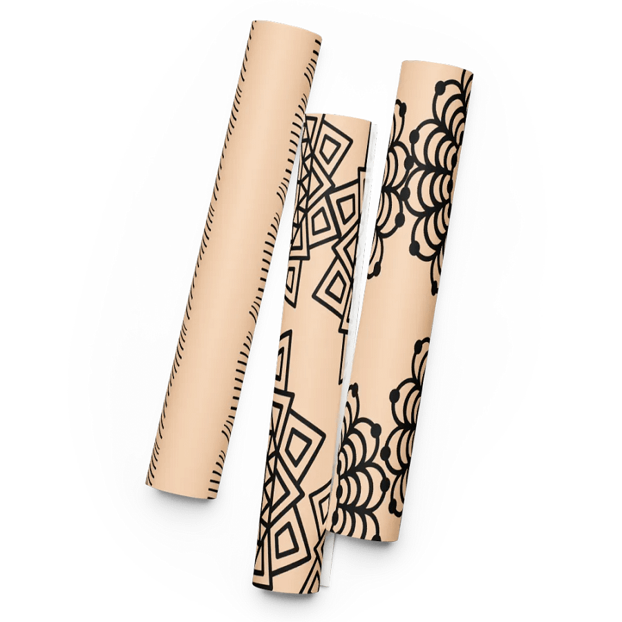 Cute Medallia Wrapping Paper. product image (3)