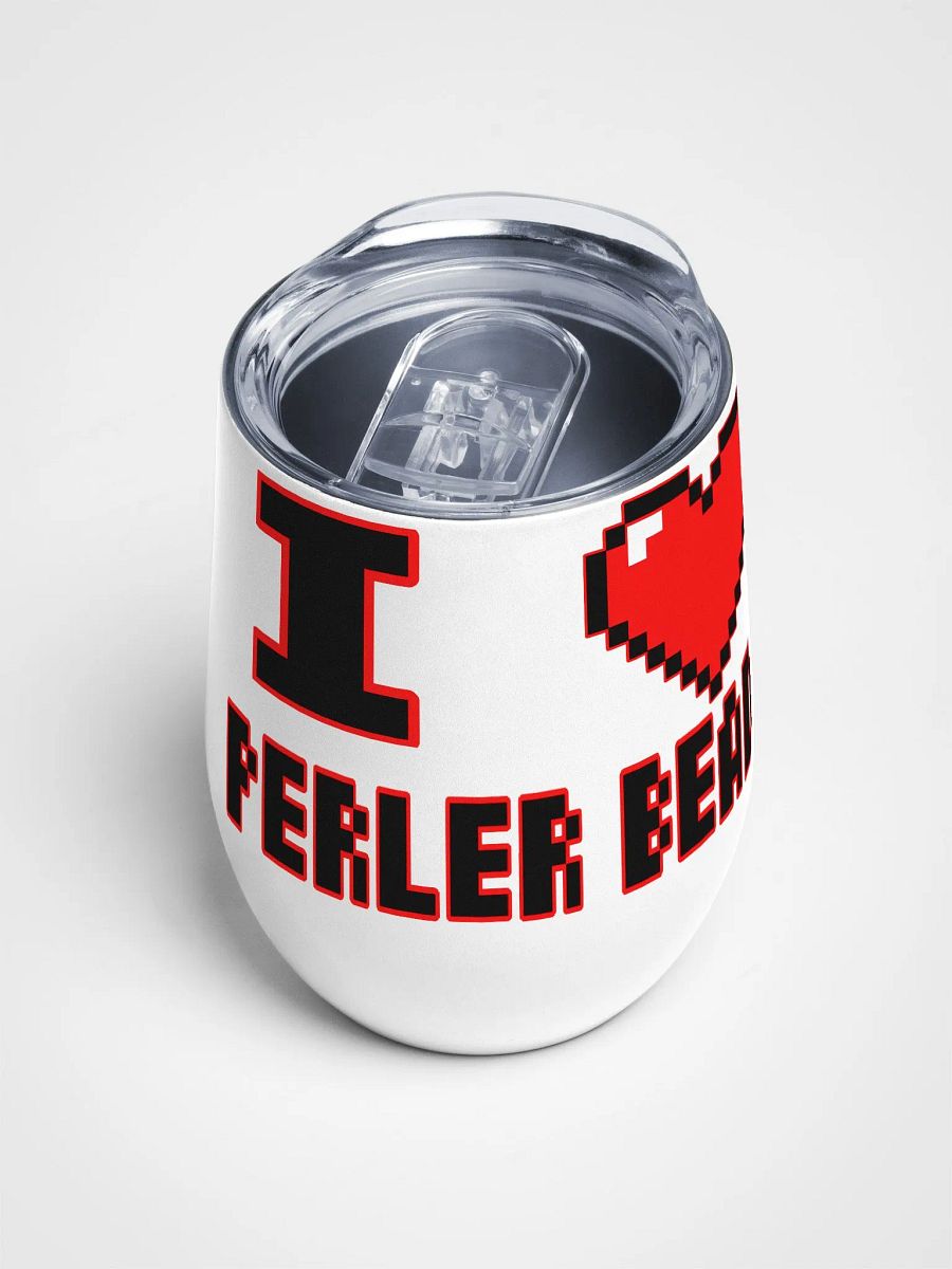 I Heart Perler Bead 2 Wine product image (4)