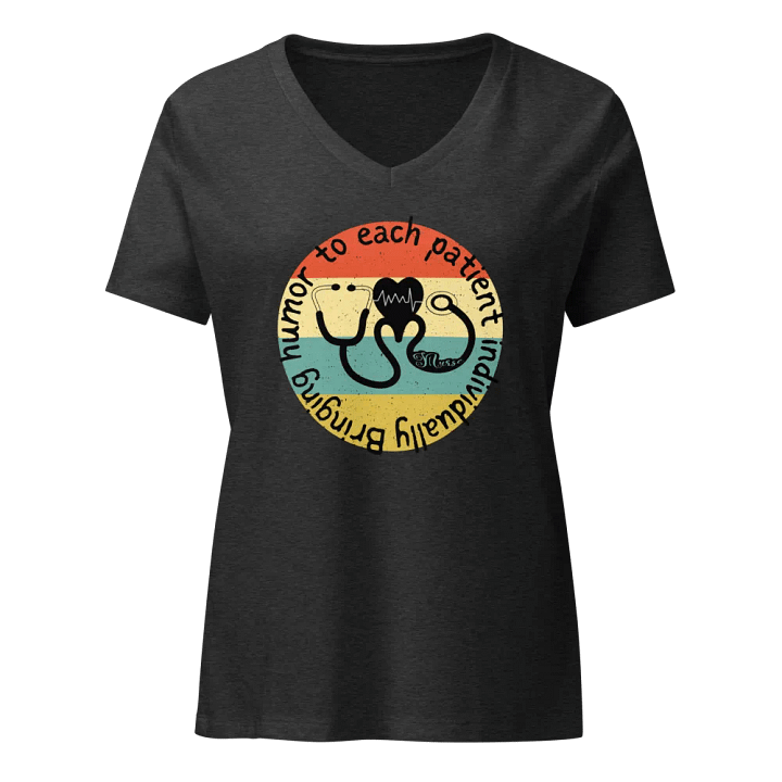 Bringing humor to each patient individually V-Neck Tee product image (3)
