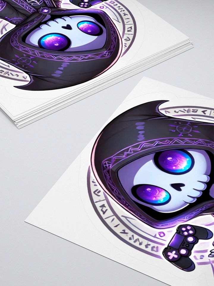 GrimmyReaperSyn Character Vinyl Sticker 💀🎮 product image (9)