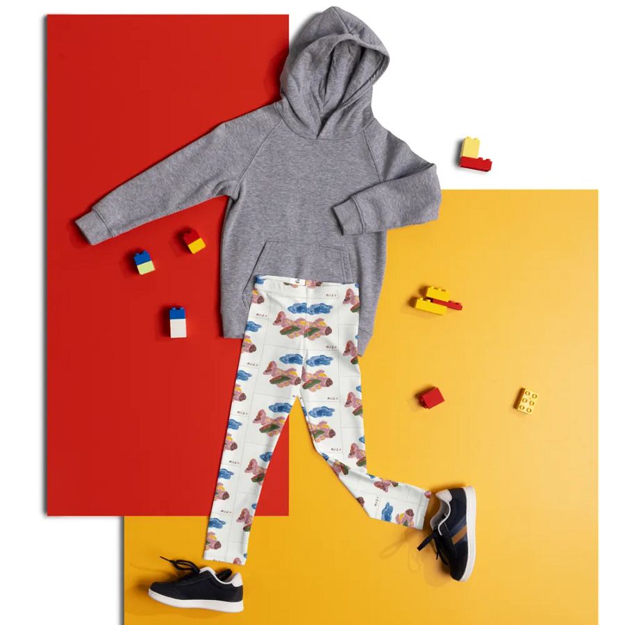 Kid Airplane (All-Over Print Kids Leggings) product image (8)