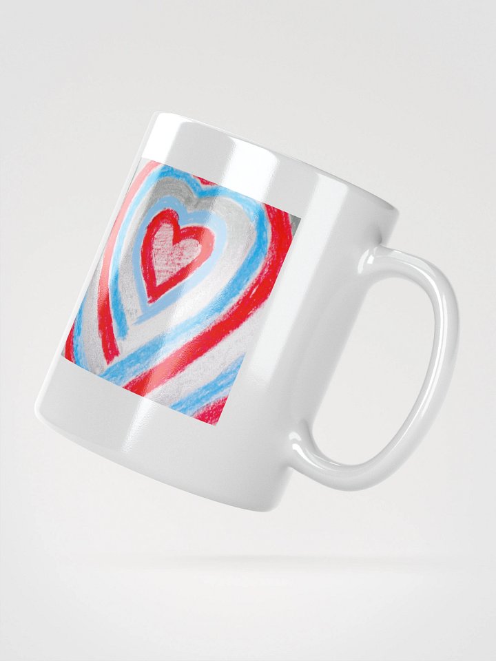 Brilliant Crayon Hearts Magic Mug product image (4)